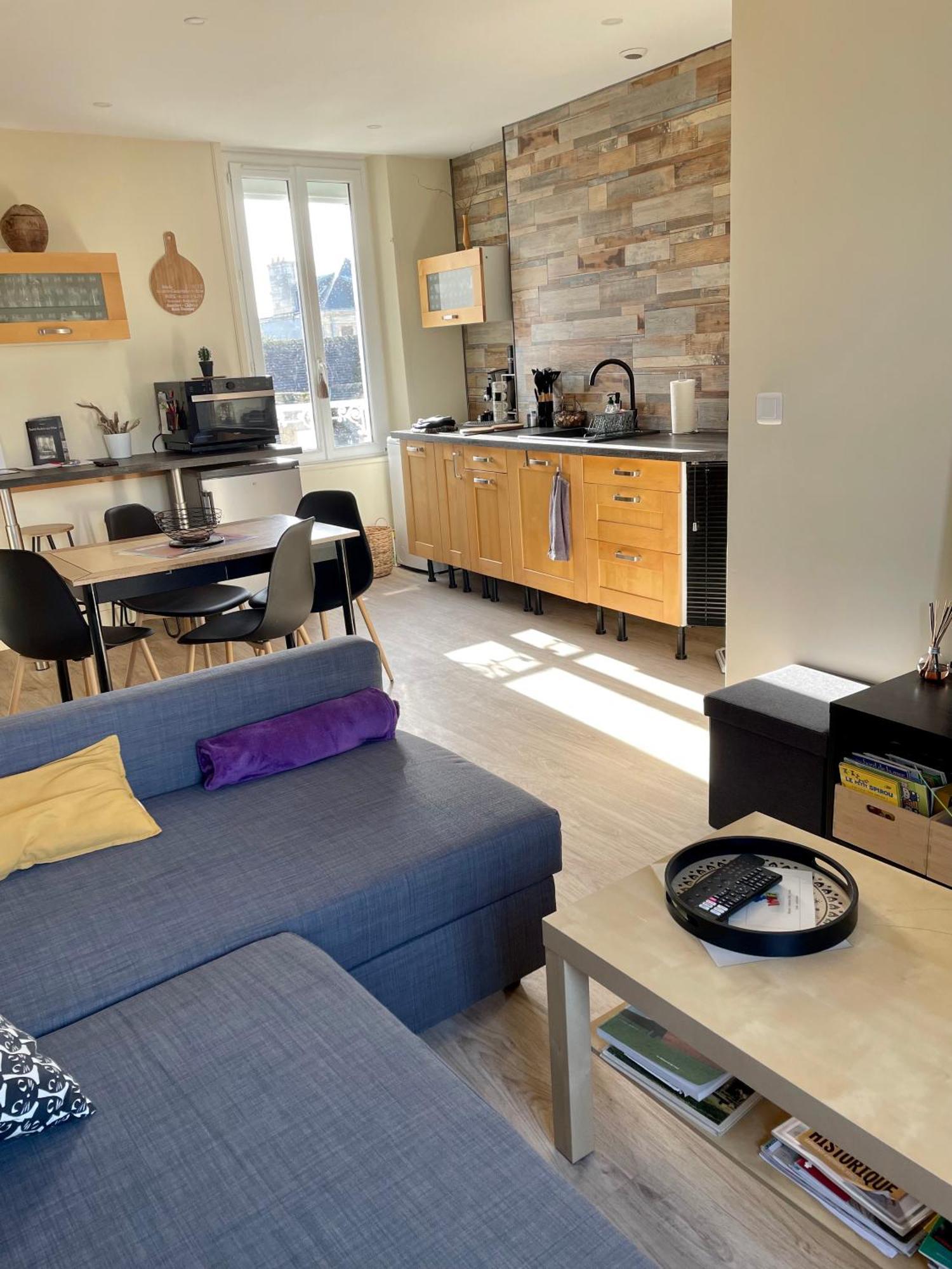 Saint-Aubin-Sur-Mer: Bel Appartement Traversant 외부 사진